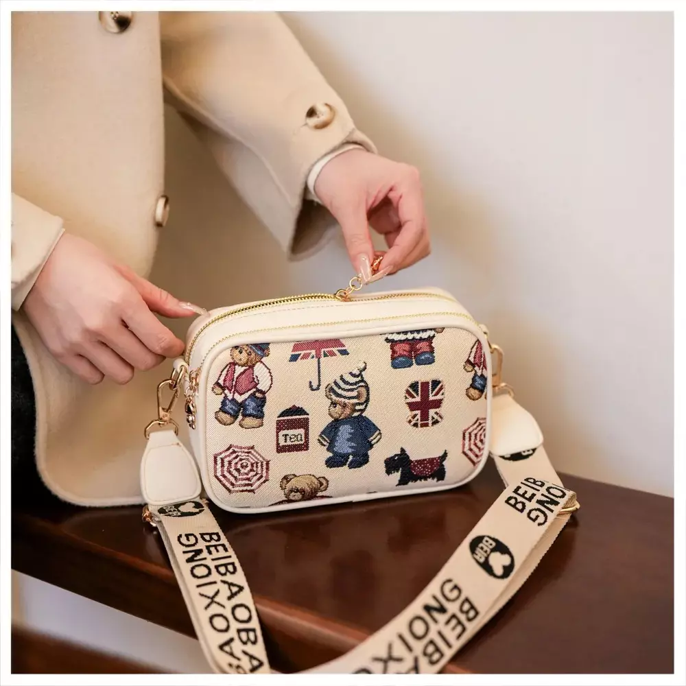 کیف رودوشی تدی BEIBAOBAO وارداتی 8545